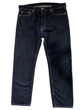 Levi's 505 Dark Wash Straight Jeans | Size 40/32